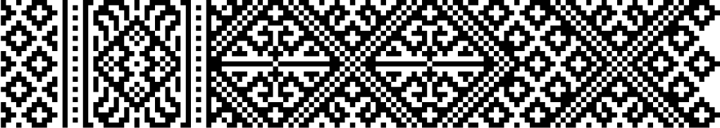 Traditional Estonian knitting pattern